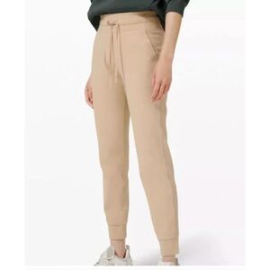Lululemon Ready to Rulu Tan Joggers